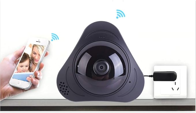 Smart Security Camera - 1080P HD WiFi Indoor Camera with Night Vision & Motion Detection