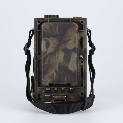 Back view showing features